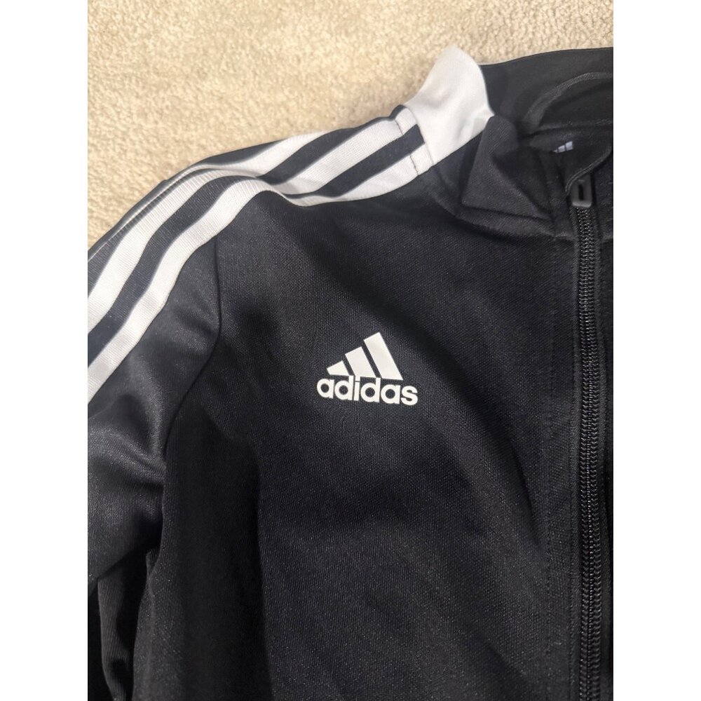 Adidas Womens Tracksuit Aeroready Track Jacket Med & Pants Small Set Black - Picture 3 of 16